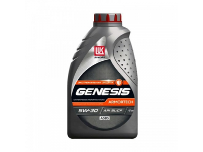 Моторное масло ЛУКОЙЛ GENESIS ARMORTECH 5W30 SL/CF, 1л
